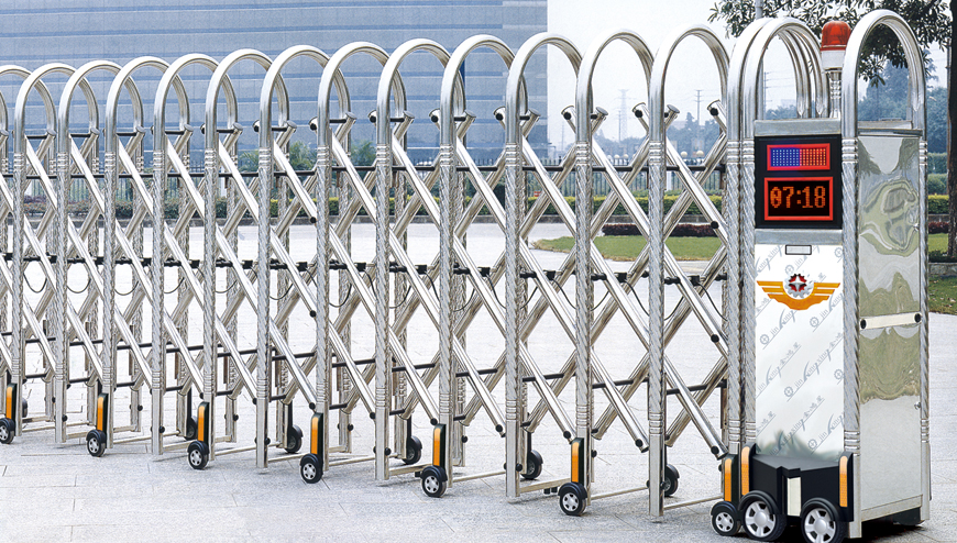 合肥电动伸缩门配图 合肥电动伸缩门配图